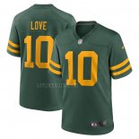 Camiseta NFL Game Green Bay Packers Jordan Love Alterno Verde