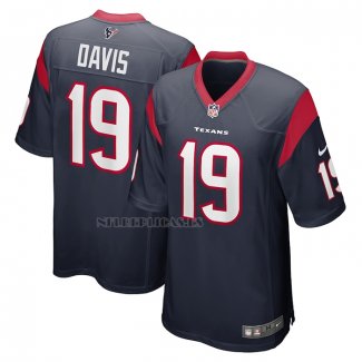 Camiseta NFL Game Houston Texans Tae Davis Azul