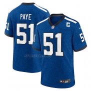 Camiseta NFL Game Indianapolis Colts Kwity Paye Indiana Nights Alterno Azul