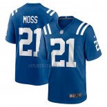 Camiseta NFL Game Indianapolis Colts Zack Moss Azul