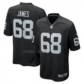 Camiseta NFL Game Las Vegas Raiders Andre James Negro