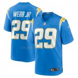 Camiseta NFL Game Los Angeles Chargers Mark Webb Jr. Azul