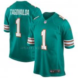 Camiseta NFL Game Miami Dolphins Tua Tagovailoa Alterno Verde