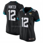 Camiseta NFL Game Mujer Jacksonville Jaguars Travis Hunter Alterno Negro