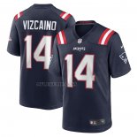 Camiseta NFL Game New England Patriots Tristan Vizcaino Primera Azul