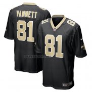 Camiseta NFL Game New Orleans Saints Nick Vannett Negro