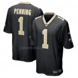 Camiseta NFL Game New Orleans Saints Trevor Penning 2022 NFL Draft Pick Negro