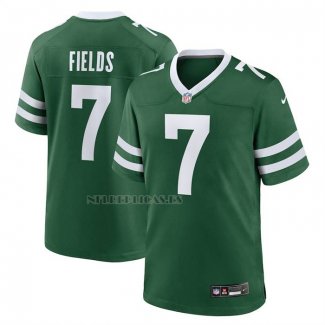Camiseta NFL Game New York Jets Justin Fields Legacy Verde