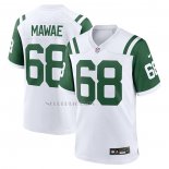 Camiseta NFL Game New York Jets Kevin Mawae Classic Alterno Retired Blanco