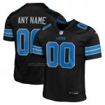 Camiseta NFL Game Nino Detroit Lions Alterno Personalizada Negro