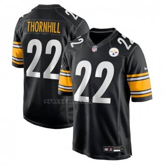 Camiseta NFL Game Pittsburgh Steelers Juan Thornhill Negro