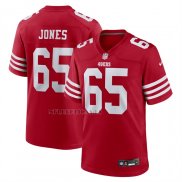 Camiseta NFL Game San Francisco 49ers Robert Jones Rojo