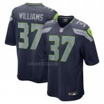 Camiseta NFL Game Seattle Seahawks Damarion Williams Azul