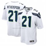 Camiseta NFL Game Seattle Seahawks Devon Witherspoon Blanco