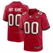 Camiseta NFL Game Tampa Bay Buccaneers 50th Anniversary Personalizada Rojo