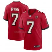 Camiseta NFL Game Tampa Bay Buccaneers Bucky Irving 50th Anniversary Rojo
