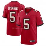 Camiseta NFL Game Tampa Bay Buccaneers Jack Browning Rojo