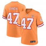 Camiseta NFL Game Tampa Bay Buccaneers John Lynch 50th Season Naranja