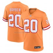 Camiseta NFL Game Tampa Bay Buccaneers Ronde Barber Throwback Naranja