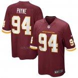 Camiseta NFL Game Washington Commanders Daron Payne Rojo