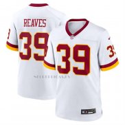 Camiseta NFL Game Washington Commanders Jeremy Reaves Super Bowl Era Blanco