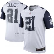 Camiseta NFL Legend Dallas Cowboys Ezekiel Elliott Color Rush Legend Blanco