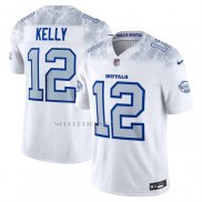 Camiseta NFL Limited Buffalo Bills Jim Kelly 2025 Rivalries Collection Retired Blanco