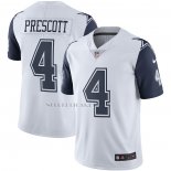 Camiseta NFL Limited Dallas Cowboys Dak Prescott Color Rush Vapor Blanco