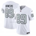 Camiseta NFL Limited Las Vegas Raiders Brock Bowers Vapor F.U.S.E. Alterno Blanco