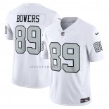 Camiseta NFL Limited Las Vegas Raiders Brock Bowers Vapor F.U.S.E. Alterno Blanco