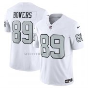 Camiseta NFL Limited Las Vegas Raiders Brock Bowers Vapor F.U.S.E. Alterno Blanco
