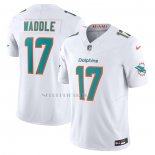 Camiseta NFL Limited Miami Dolphins Jaylen Waddle Vapor F.U.S.E. Blanco