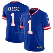 Camiseta NFL Limited New York Giants Malik Nabers Alterno 2 Legacy Vapor Untouchable Royal