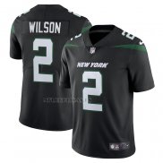 Camiseta NFL Limited New York Jets Zach Wilson Vapor Negro