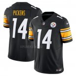 Camiseta NFL Limited Pittsburgh Steelers George Pickens Vapor F.U.S.E. Negro
