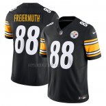 Camiseta NFL Limited Pittsburgh Steelers Pat Freiermuth Vapor F.U.S.E. Negro