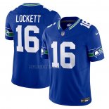 Camiseta NFL Limited Seattle Seahawks Tyler Lockett Vapor F.U.S.E. Azul2