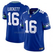 Camiseta NFL Limited Seattle Seahawks Tyler Lockett Vapor F.U.S.E. Azul2