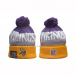 Gorro Beanie Minnesota Vikings Sideline Violeta Gris