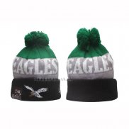 Gorro Beanie Philadelphia Eagles Sideline Negro Verde