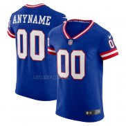 Camiseta NFL Elite New York Giants Vapor F.U.S.E. Personalizada Blue