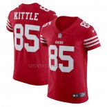Camiseta NFL Elite San Francisco 49ers George Kittle Vapor Rojo
