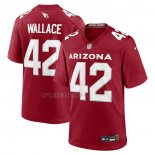 Camiseta NFL Game Arizona Cardinals K'Von Wallace 42 Rojo