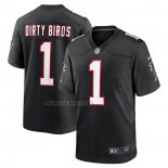 Camiseta NFL Game Atlanta Falcons Dirty Birds Throwback Negro
