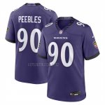 Camiseta NFL Game Baltimore Ravens Aeneas Peebles Violeta