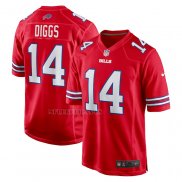 Camiseta NFL Game Buffalo Bills Stefon Diggs Alterno Rojo