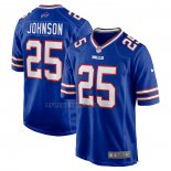 Camiseta NFL Game Buffalo Bills Ty Johnson Azul