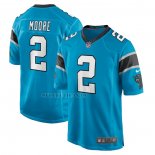 Camiseta NFL Game Carolina Panthers D.J. Moore Azul