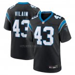 Camiseta NFL Game Carolina Panthers Luiji Vilain Negro