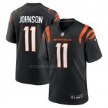 Camiseta NFL Game Cincinnati Bengals Josh Johnson Negro